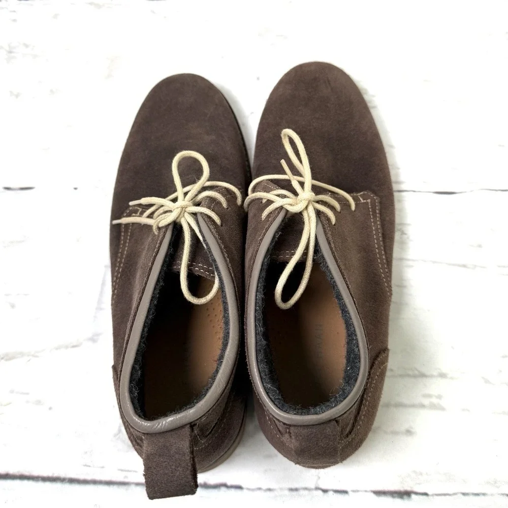 Cole Haan Shoes Mens 10.5 M Brown Chukka Ankle Boots Suede Lace Up